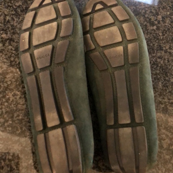 Gucci Suede Horsebit Loafers - Picture 4 of 10
